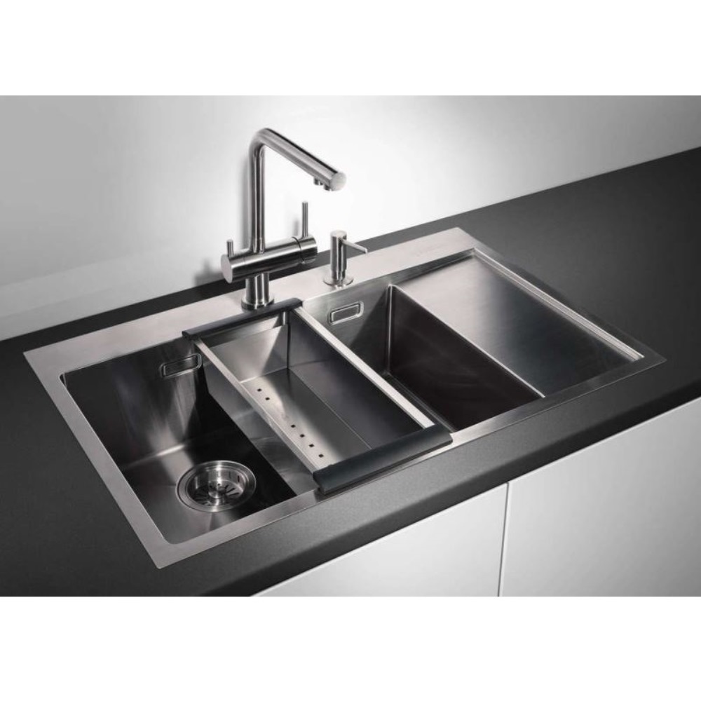 Мойка кухонная Omoikiri Akisame 78 левая Золото светлое 4973087 — изображение 3