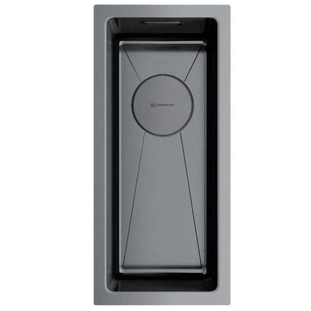 Мойка кухонная Omoikiri Taki 20 Вороненая сталь 4973105