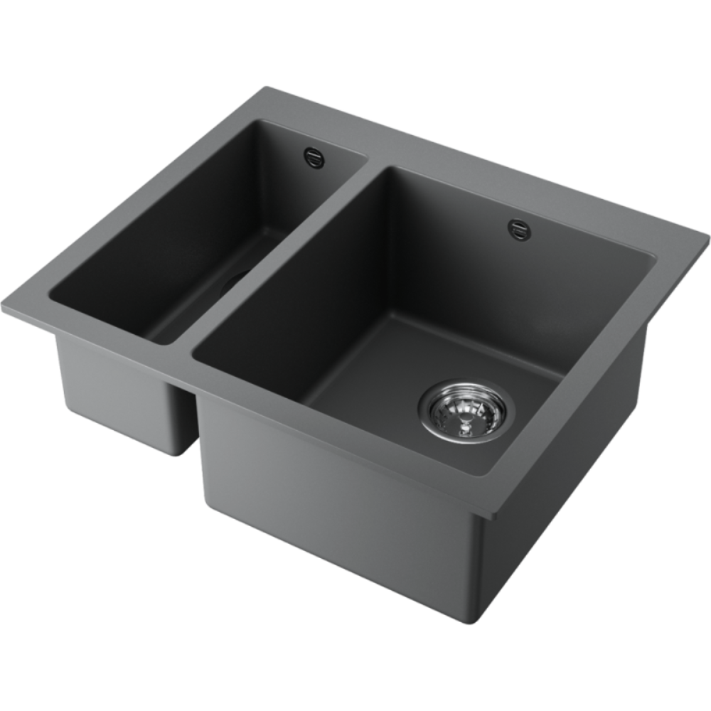 Мойка кухонная Omoikiri Bosen 590 Платина 4993224 — изображение 2