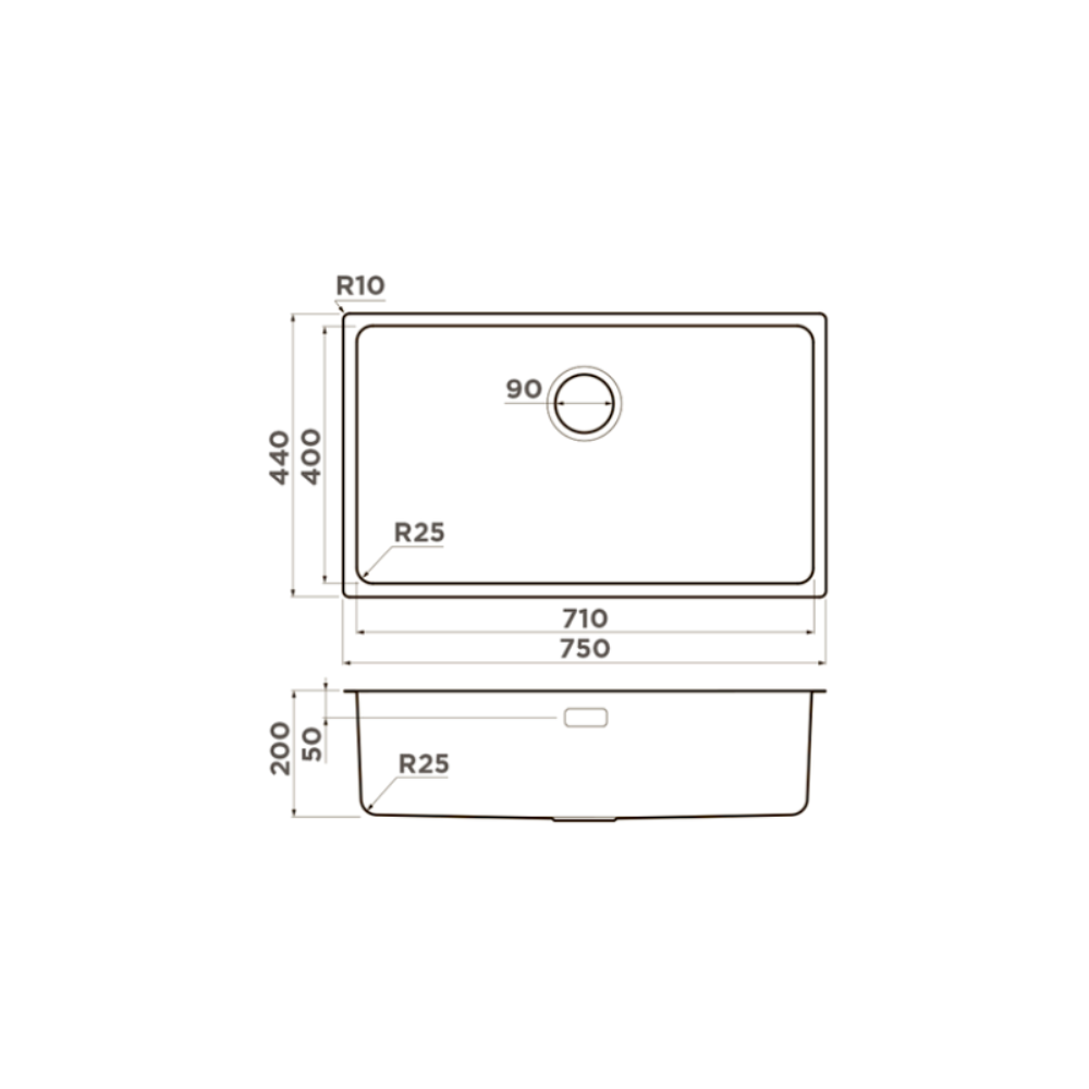 Мойка кухонная Omoikiri Tadzava 75 Хром 4993501 — изображение 4