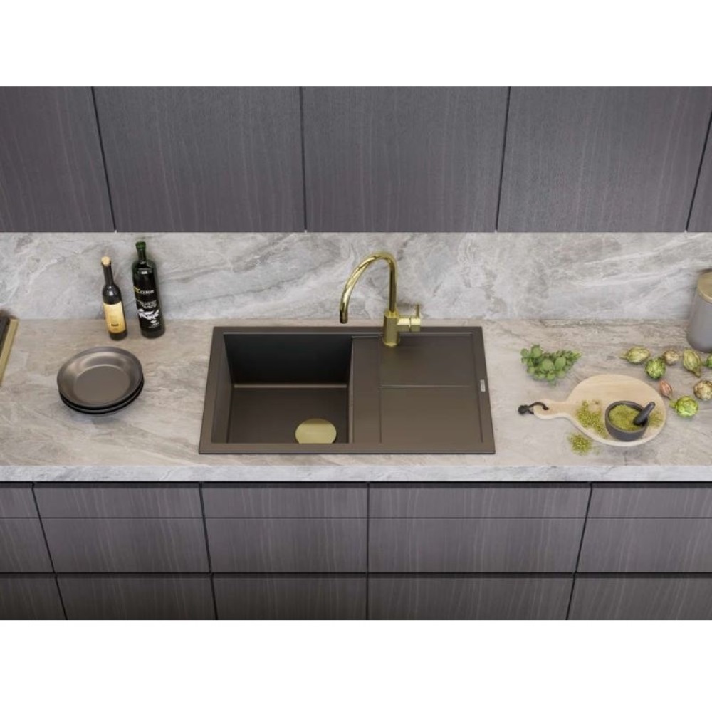 Мойка кухонная Omoikiri Sumi 79 Бежевый 4993664 — изображение 2