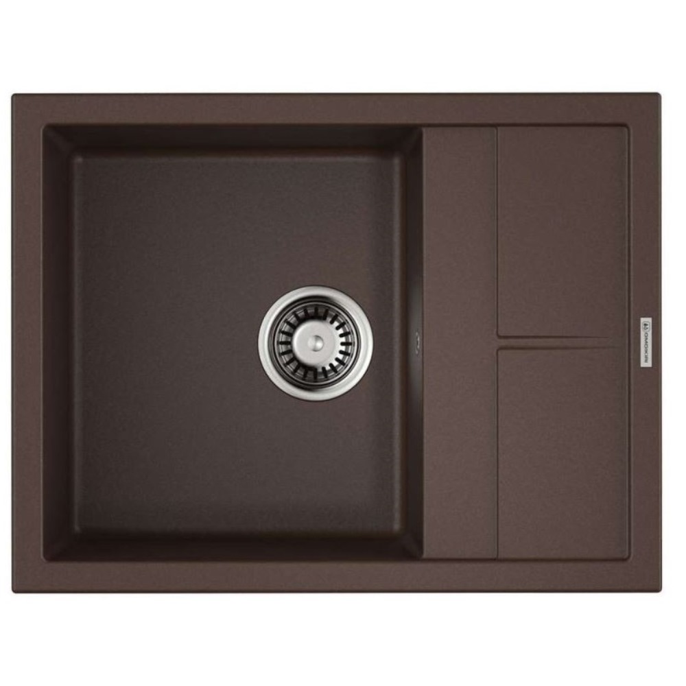 Мойка кухонная Omoikiri Sumi 65 Темный шоколад 4993674