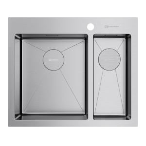Мойка кухонная Omoikiri Akisame 60 левая Хром 4993775