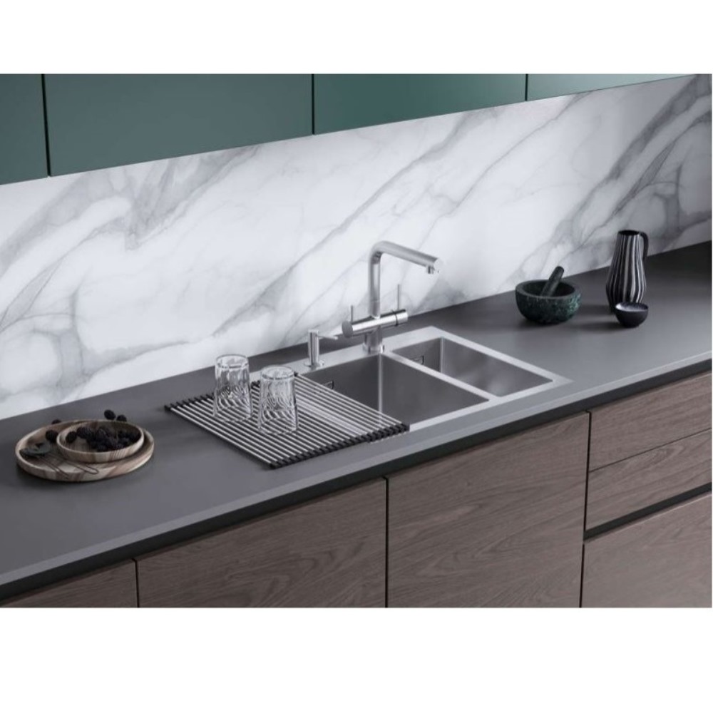 Мойка кухонная Omoikiri Akisame 60 левая Хром 4993775 — изображение 3