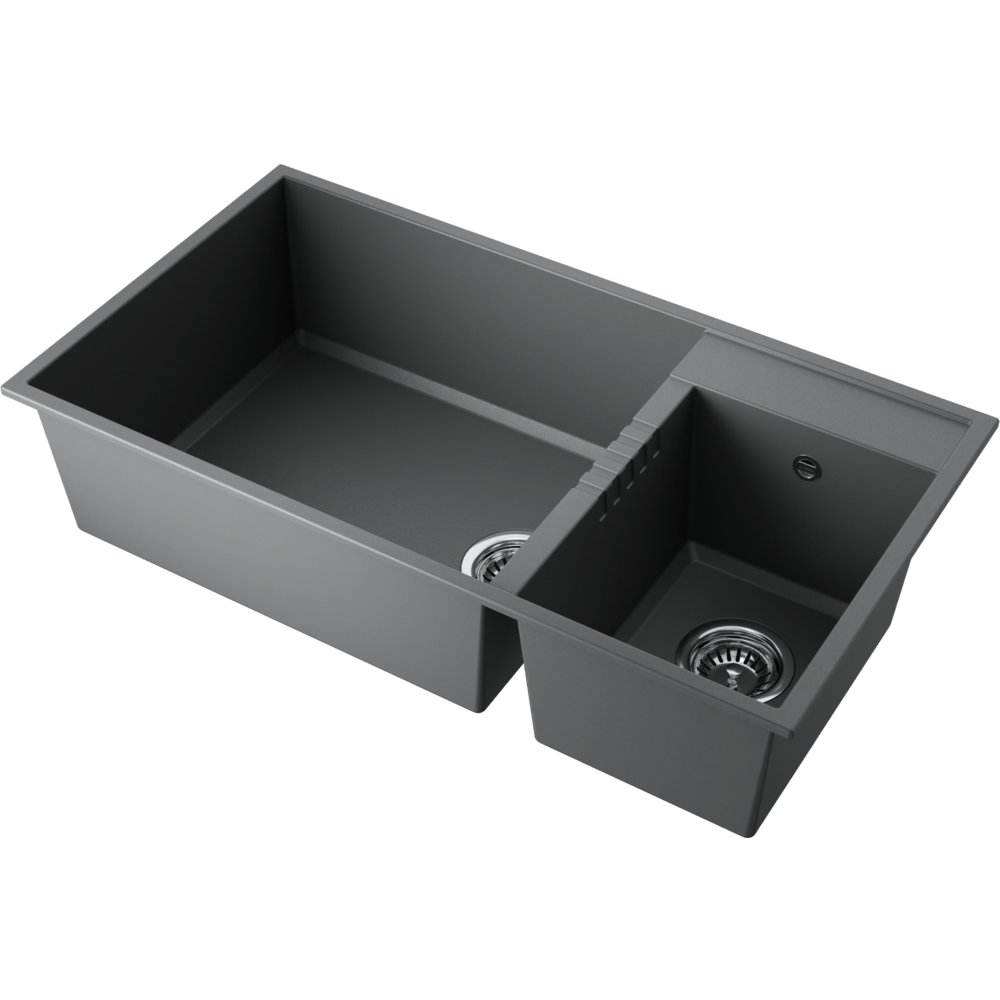 Мойка кухонная Omoikiri Tedori 85 Платина 4993947 — изображение 2