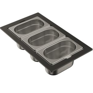 Контейнер для кухонной мойки Omoikiri DC-04-3 Сталь 4999087